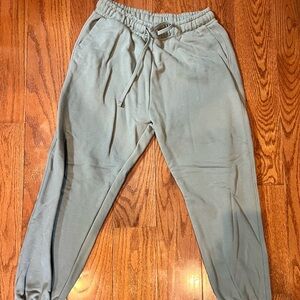 Zara sage grey sweatpants size large